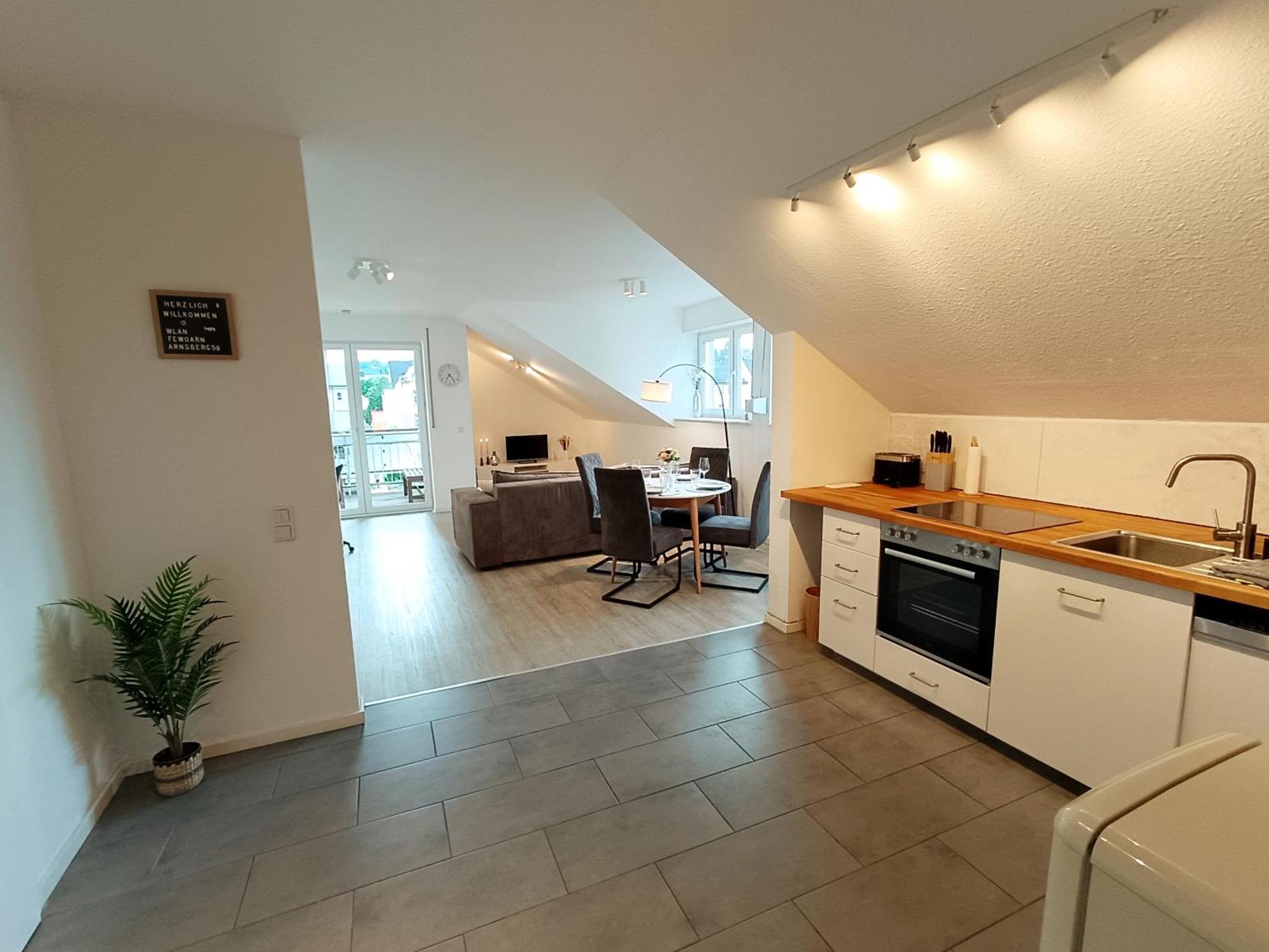 Ruhrheimat Ferienwohnung Am Ruhrtalradweg In Arnsberg Luaran gambar